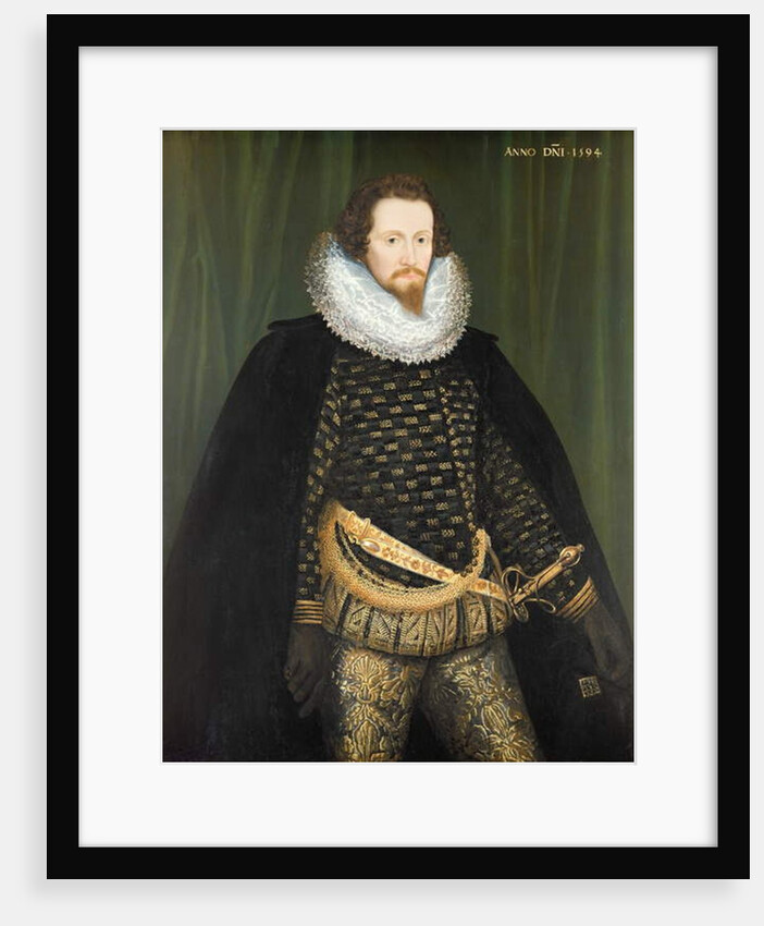 Robert Devereux Earl of Essex, 1594 by Nicholas Hilliard
