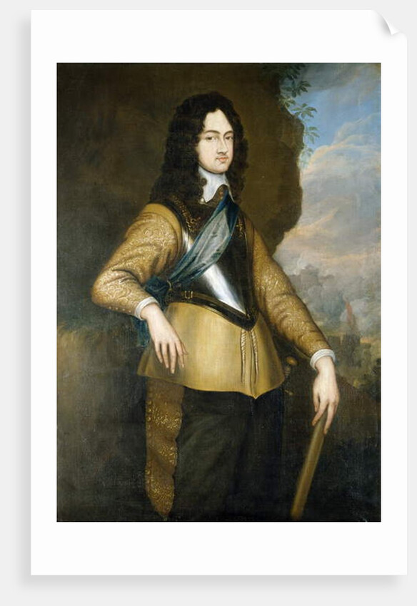 King Charles II as a Young Man by English School