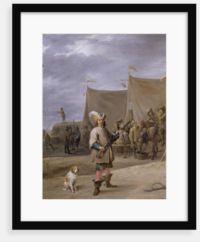 Soldier, 1640 by David the Elder Teniers