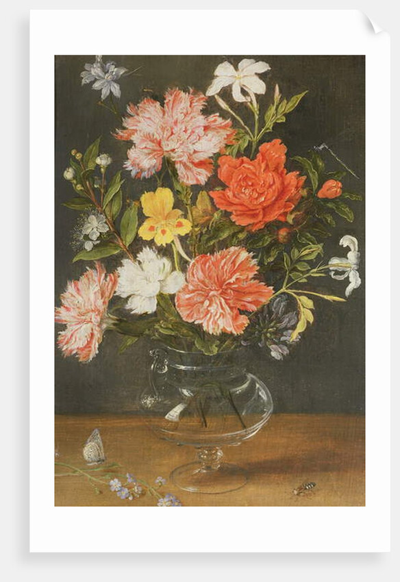 Still Life of Carnations and other Flowers by Jan the Younger Brueghel