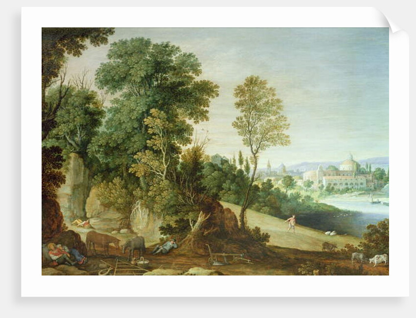 The Parable of the Devil Sowing Tares while the Farmer Sleeps by Adriaen I van Nieulandt