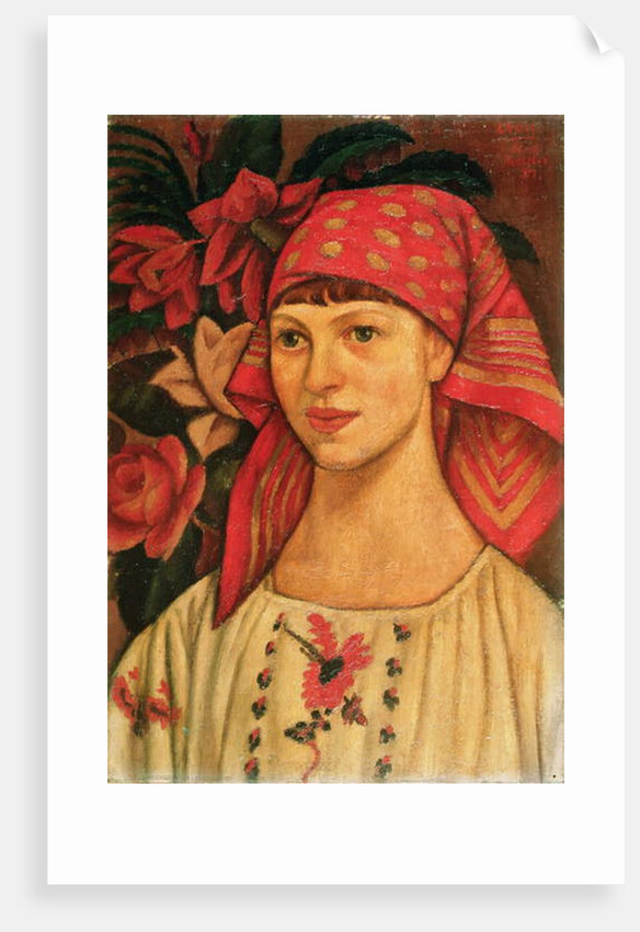 Portrait of Lydia Sherwood, 1907 by Mark Gertler