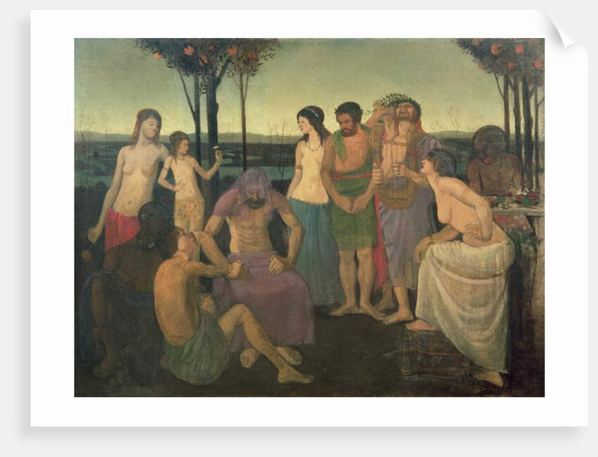 Allegory, c.1910 by Mark Gertler