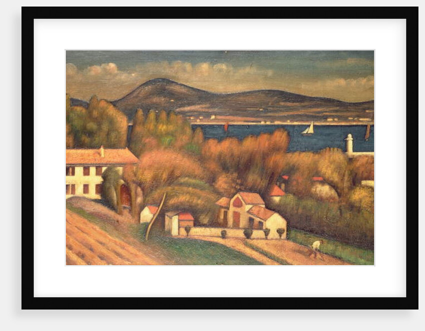 St Tropez, 1925 by Mark Gertler