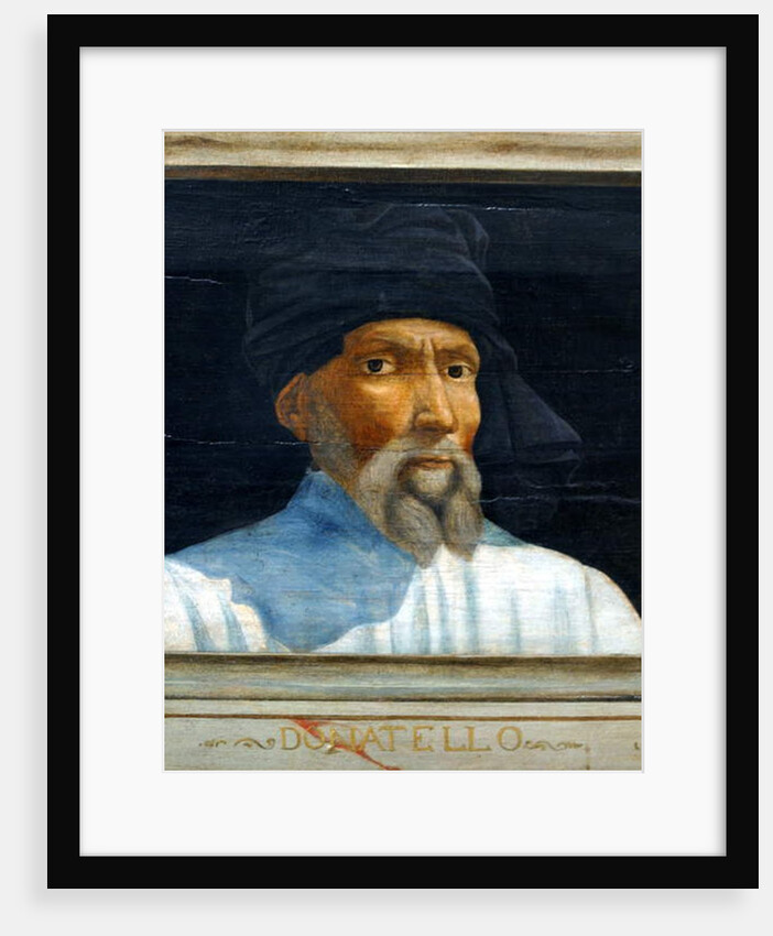 Cassone with 5 portraits of the Masters of the Florentine Renaissance by Anonymous