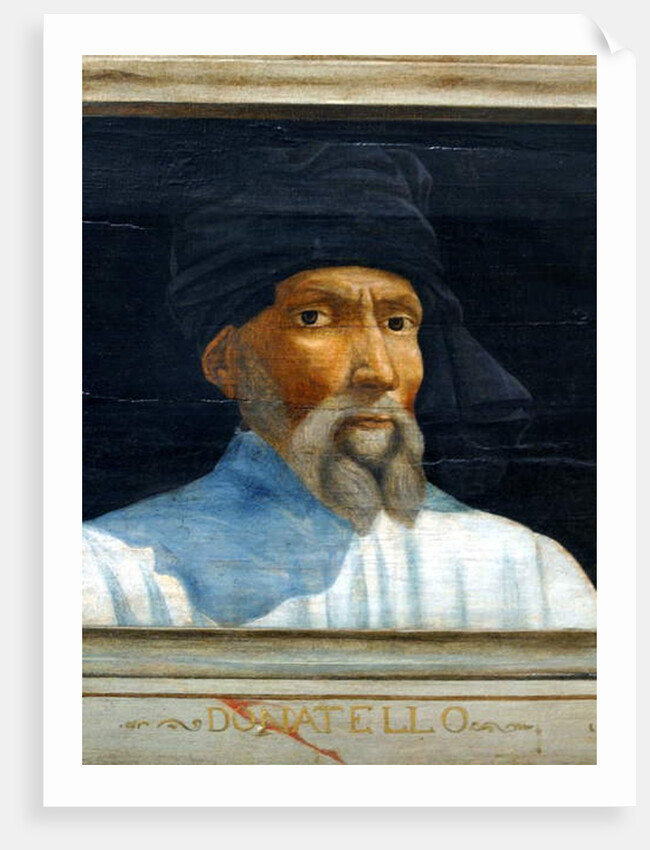 Cassone with 5 portraits of the Masters of the Florentine Renaissance by Anonymous