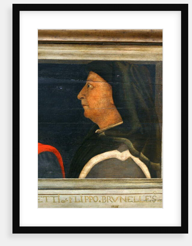 Cassone with 5 portraits of the Masters of the Florentine Renaissance by Anonymous