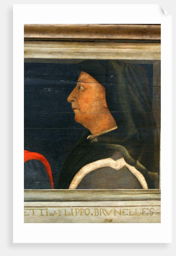 Cassone with 5 portraits of the Masters of the Florentine Renaissance by Anonymous