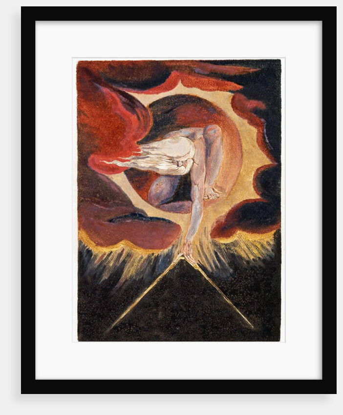 Illustration from 'Europe: a Prophecy', Lambeth, 1794 by William Blake