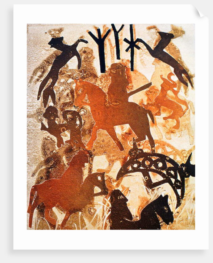 Symbols and Runes, 2000 by Gloria Wallington