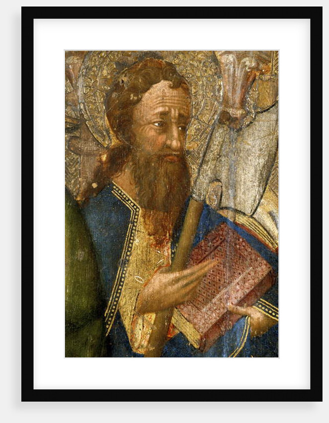 Picardy 081 - Laon - Museum - “” The Apotres”” - Master of the Hours of Rohan - oil painting on 15th century oak by Anonymous