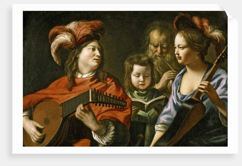 Picardie 086 - Laon - Musee - Le Concert" by Mathieu Le Nain by Anonymous