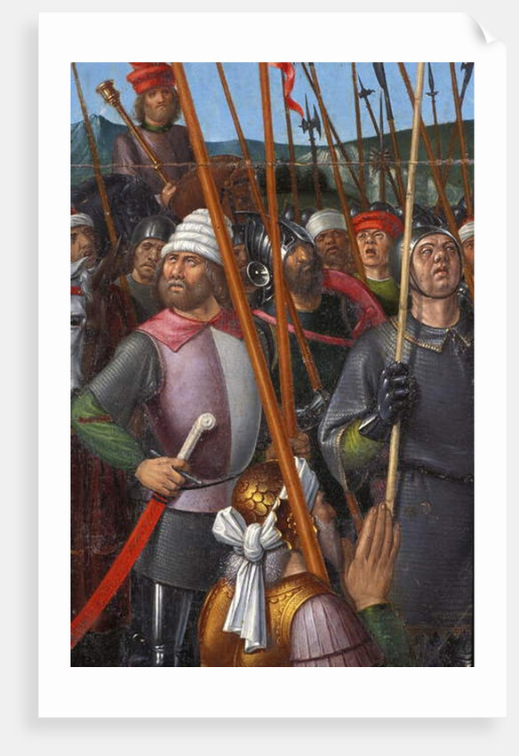 Detail of the altarpiece of the crucifixion by Anonymous