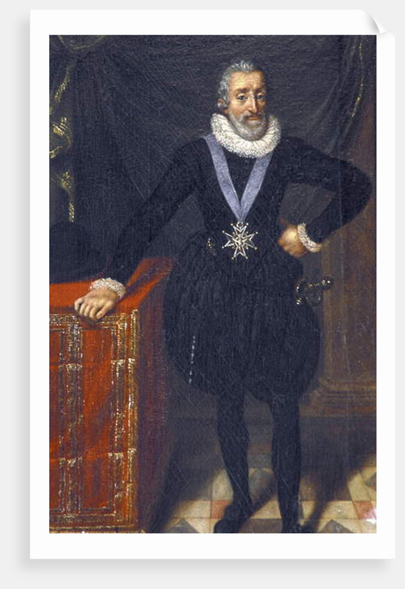 Portrait of Henri IV by Anonymous