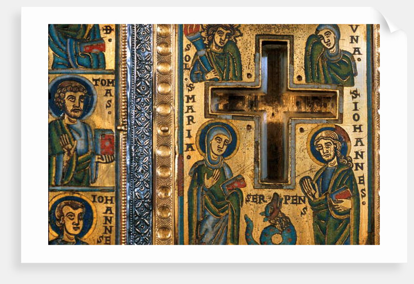 Loire Atlantique N* 130 - Nantes - Musee Dobree - Staurotheque - Work rhenan of the 12th century by Anonymous