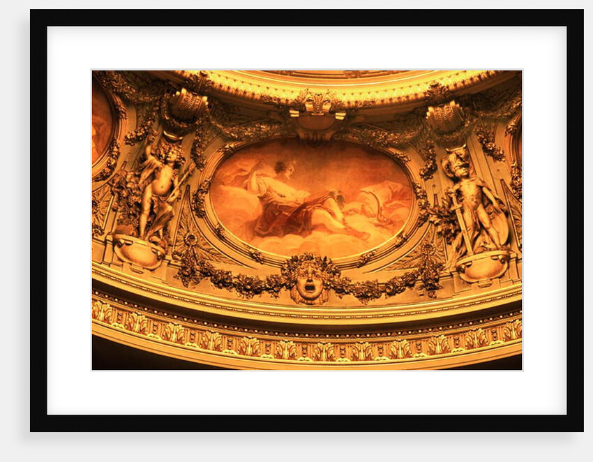 France - Departement du Nord - Lille - Detail of the ceiling of the Opera by Anonymous
