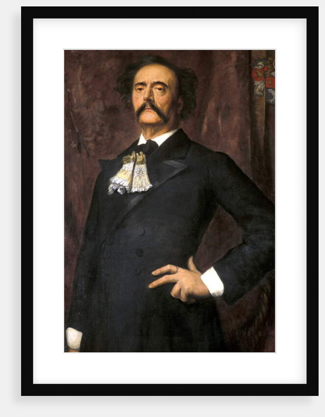 Portrait of Jules Barbey d'Aurevilly by Anonymous