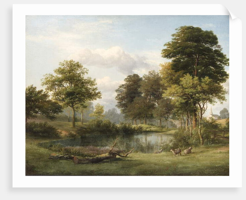 A Scene at Muswell Hill by Edmund Gill