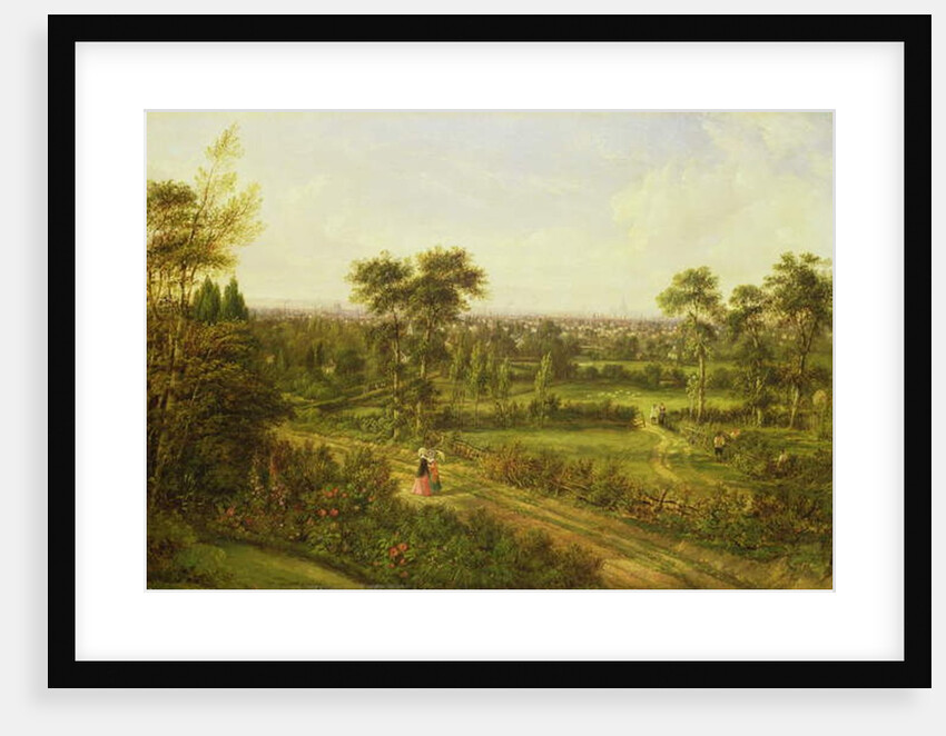 View of London from Denmark Hill by Alexander Nasmyth