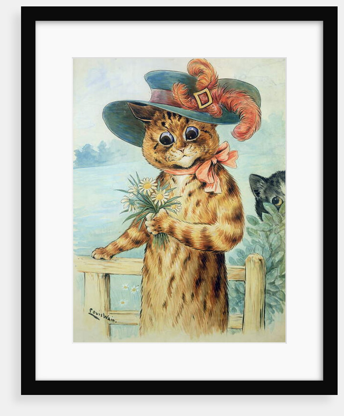 Flowers for the Duchess by Louis Wain