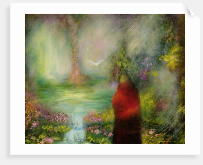 The Tibetan Monk, 1989 by Hannibal Mane