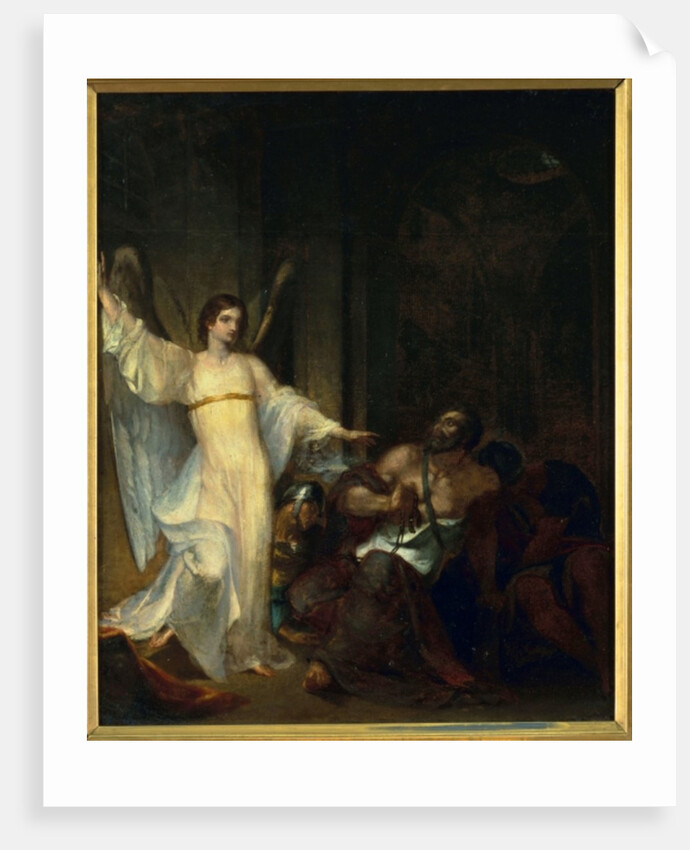 Angel Releasing St. Peter from Prison, c.1814 by Washington Allston