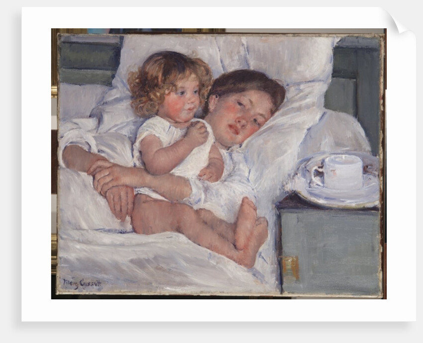 Breakfast in Bed, 1897 by Mary Stevenson Cassatt