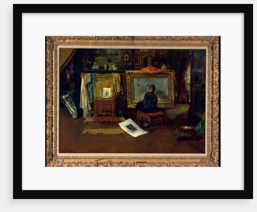 The Inner Studio, Tenth Street, 1882 by William Merritt Chase
