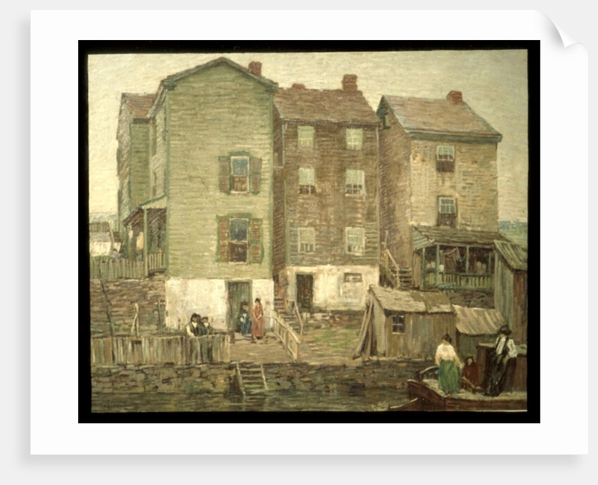 Three Houses by Robert C. Spencer