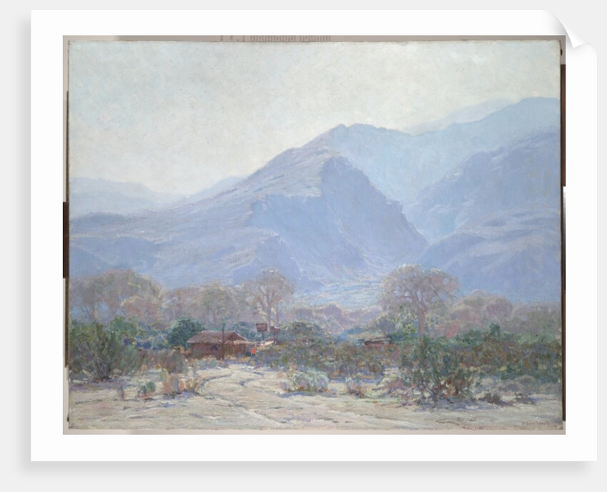 Palm Springs Landscape with Shack, 1925 by John Frost