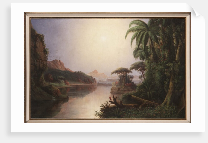 Tropical Landscape by Norton Bush