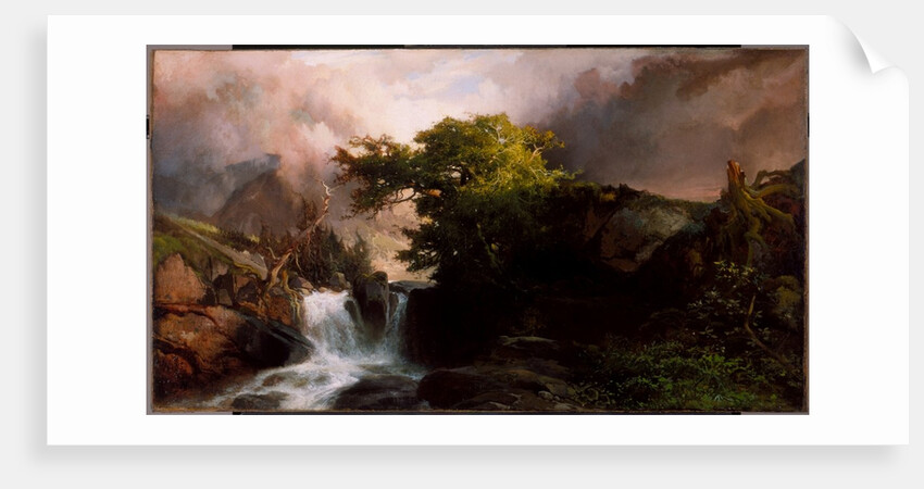 A Mountain Stream, 1869 by Thomas Moran