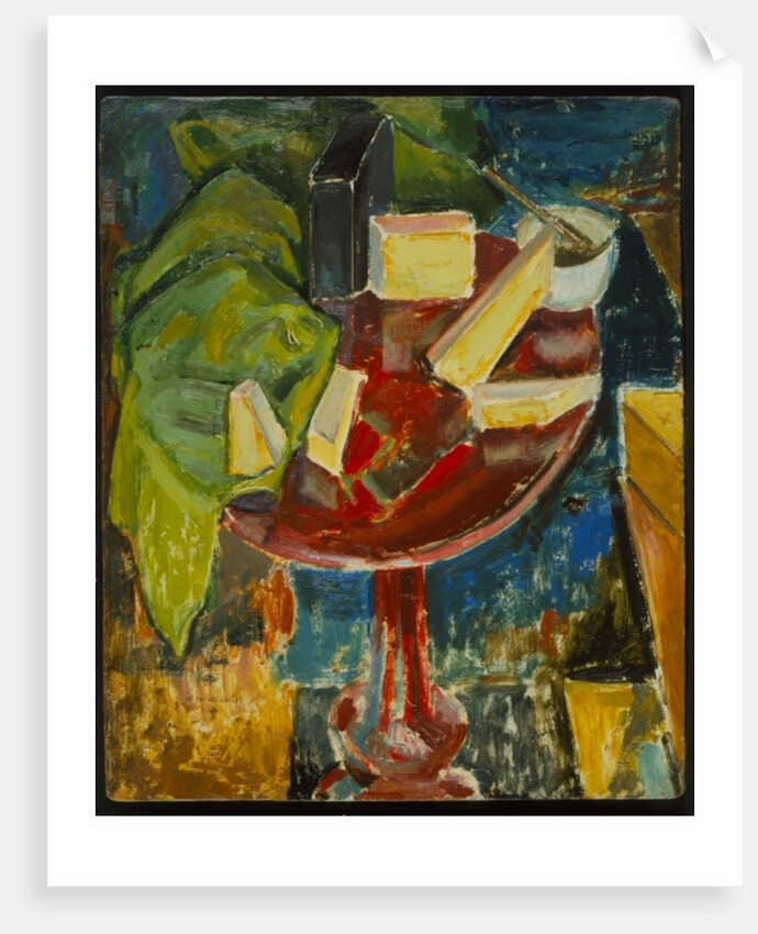 Red Table Top Still Life, c.1919 by Alfred Henry Maurer