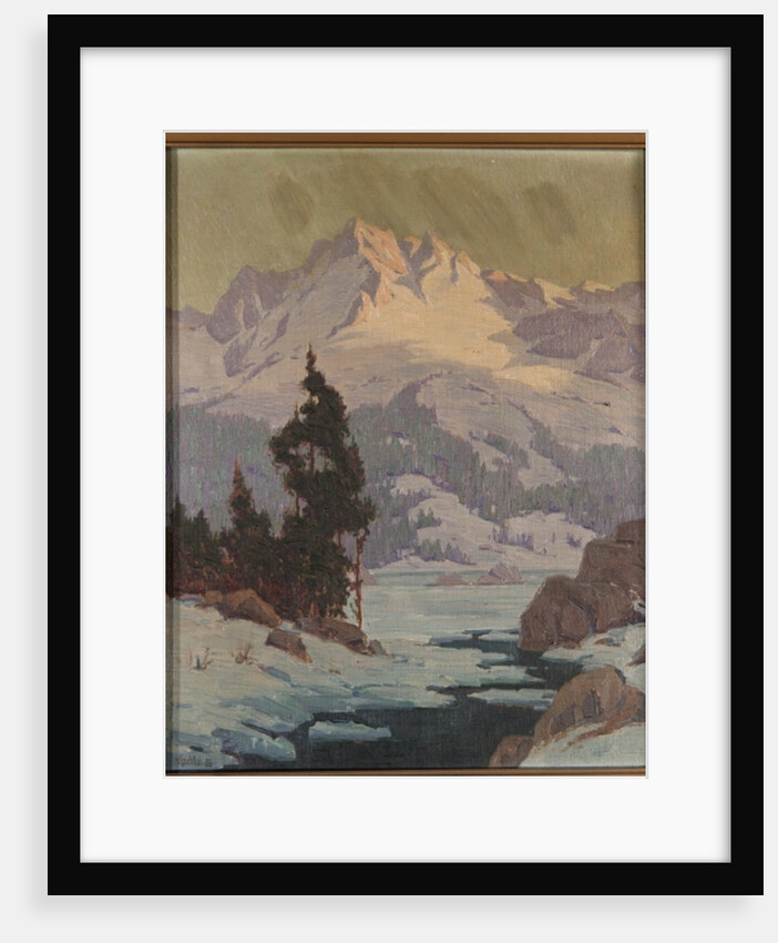 View of the south fork of Bishop Creek by Elmer Wachtel