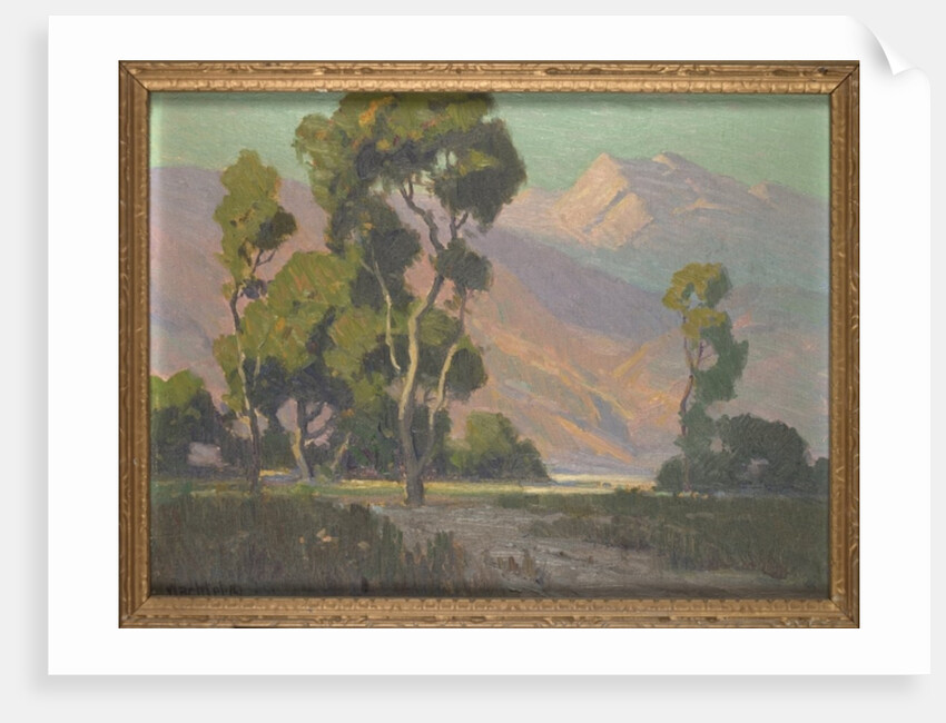 California landscape by Elmer Wachtel
