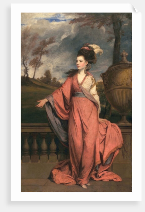 Jane Fleming, later Countess of Harrington, c.1778-79 by Joshua Reynolds
