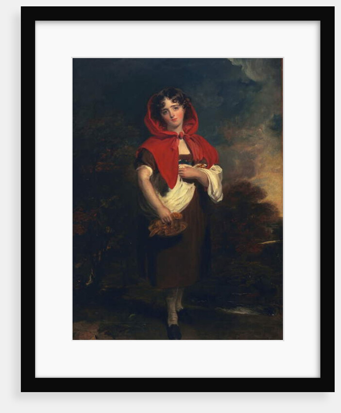 Emily Anderson: Little Red Riding Hood, c.1821 by Thomas Lawrence