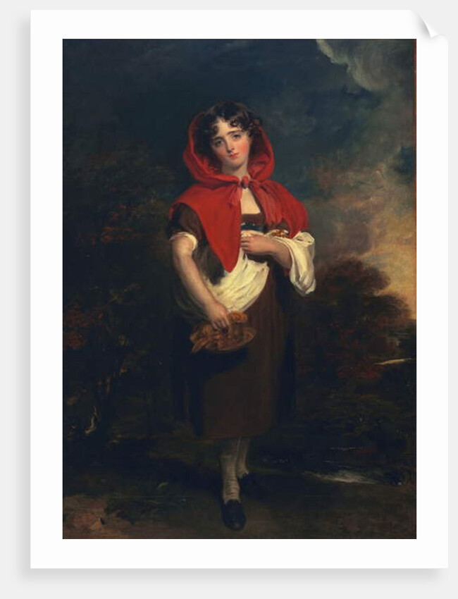 Emily Anderson: Little Red Riding Hood, c.1821 by Thomas Lawrence