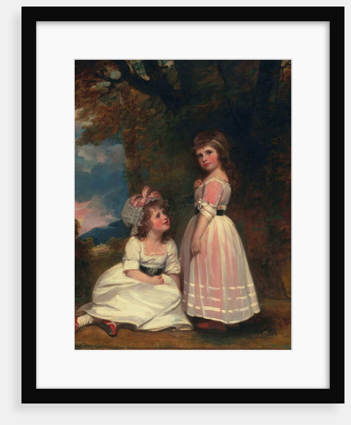 Margaret Beckford, later Margaret Orde, and Susan Euphemia Beckford, later Duchess of Hamilton: The Beckford Children, c.1789-91; by George Romney