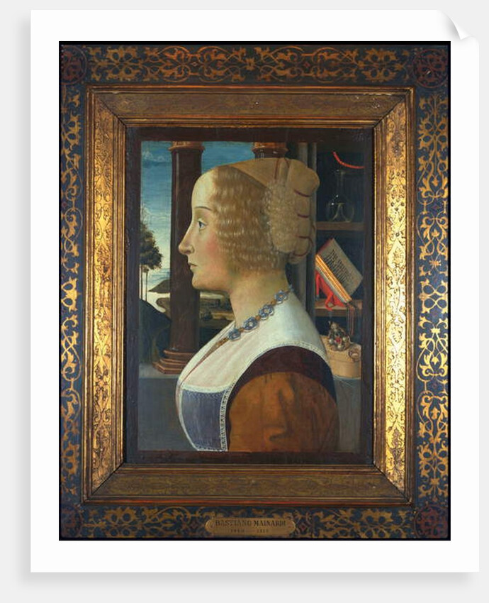 Portrait of a woman, c.1490 by Domenico Ghirlandaio