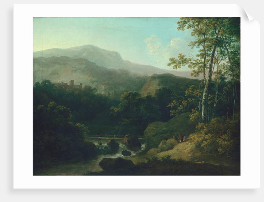 Landscape with mountain brook by Julius Caesar Ibbetson
