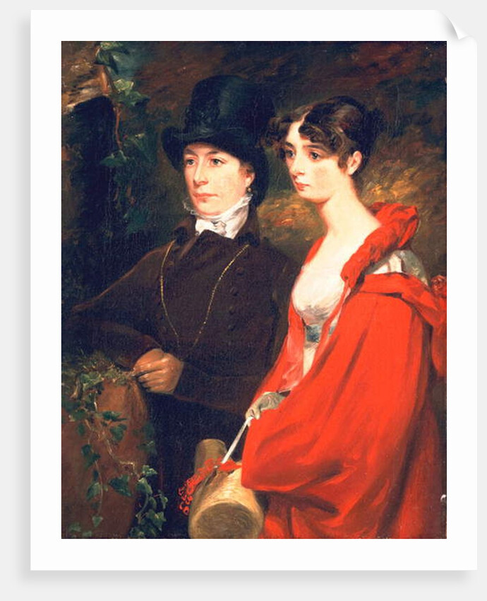 Anne and Mary Constable: the artist's sisters, c.1818 by John Constable