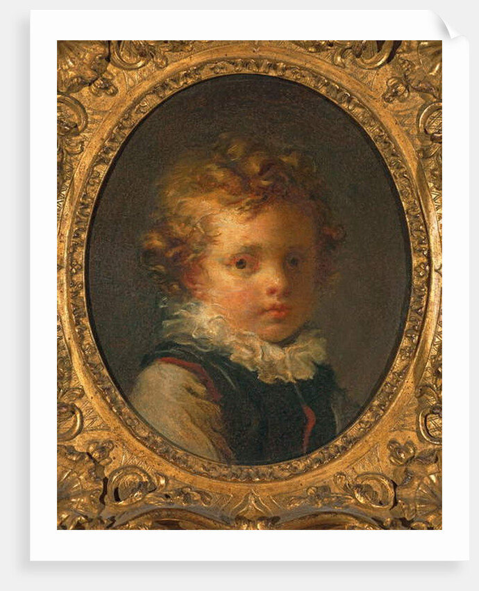 Head of a boy, c.1785 by Jean-Honore Fragonard