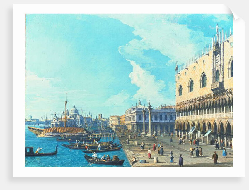 View of Venice with the Salute, c.1735 by Canaletto