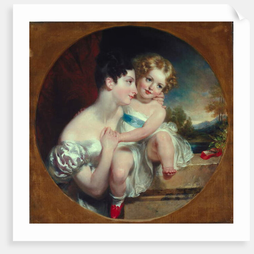 Mother and child, c.1840-45 by John Wood