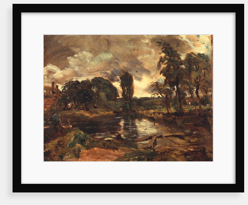 Flatford Mill from the Lock, c.1811 by John Constable