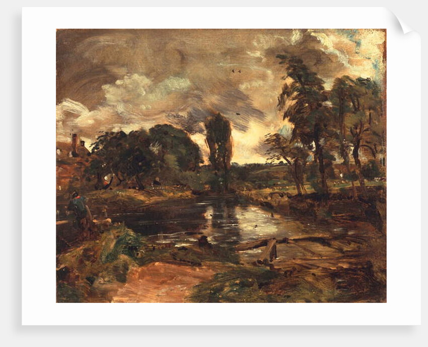 Flatford Mill from the Lock, c.1811 by John Constable