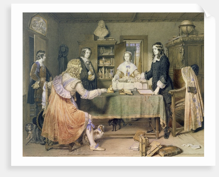 The Temptation of Andrew Marvell, 1860 by William Vandyke Patten