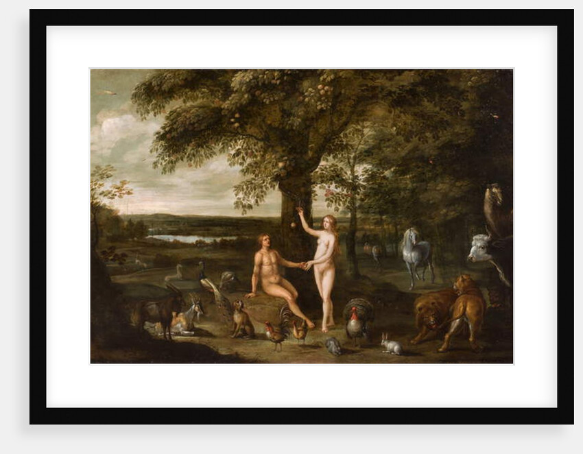 The Fall of Man in the Garden of Eden by Isaak van Oosten