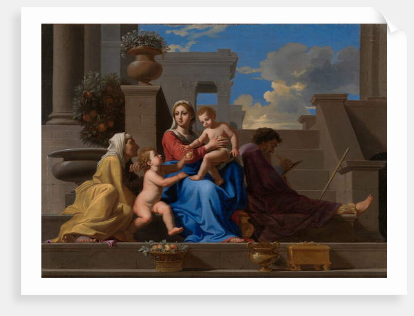 The Holy Family by Jacques Stella